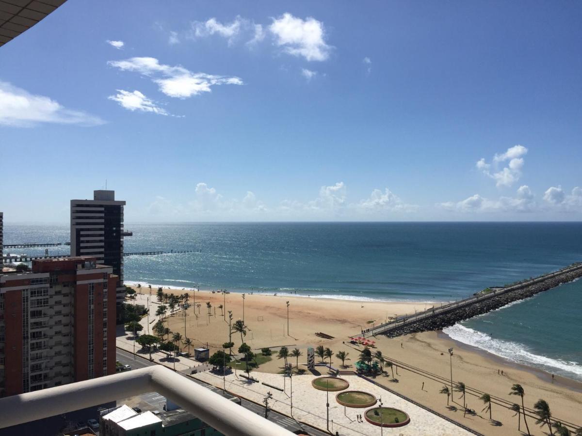 Flat Praia De Iracema Vista Mar ฟอร์ตาเลซา ภายนอก รูปภาพ