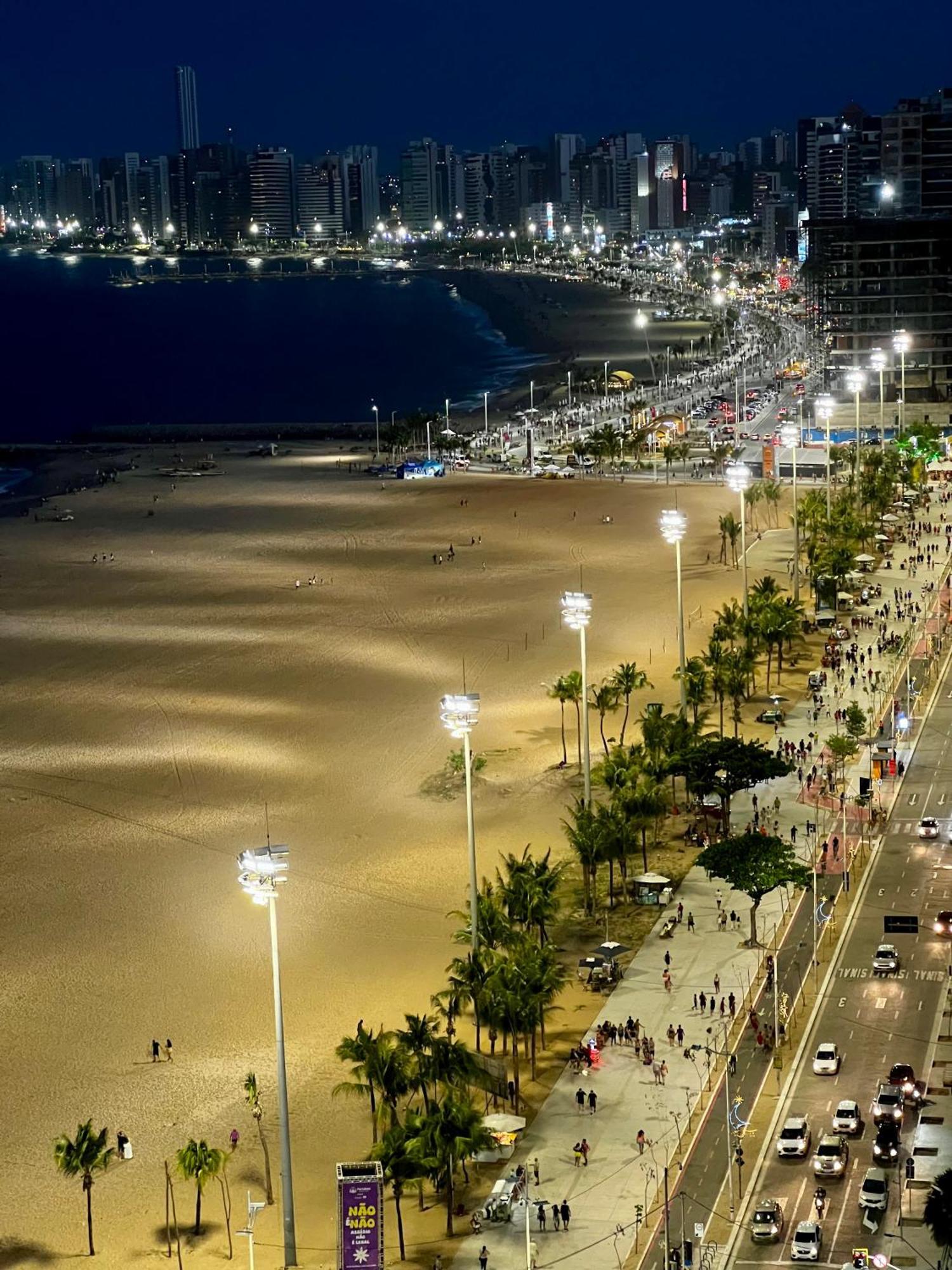 Flat Praia De Iracema Vista Mar ฟอร์ตาเลซา ภายนอก รูปภาพ
