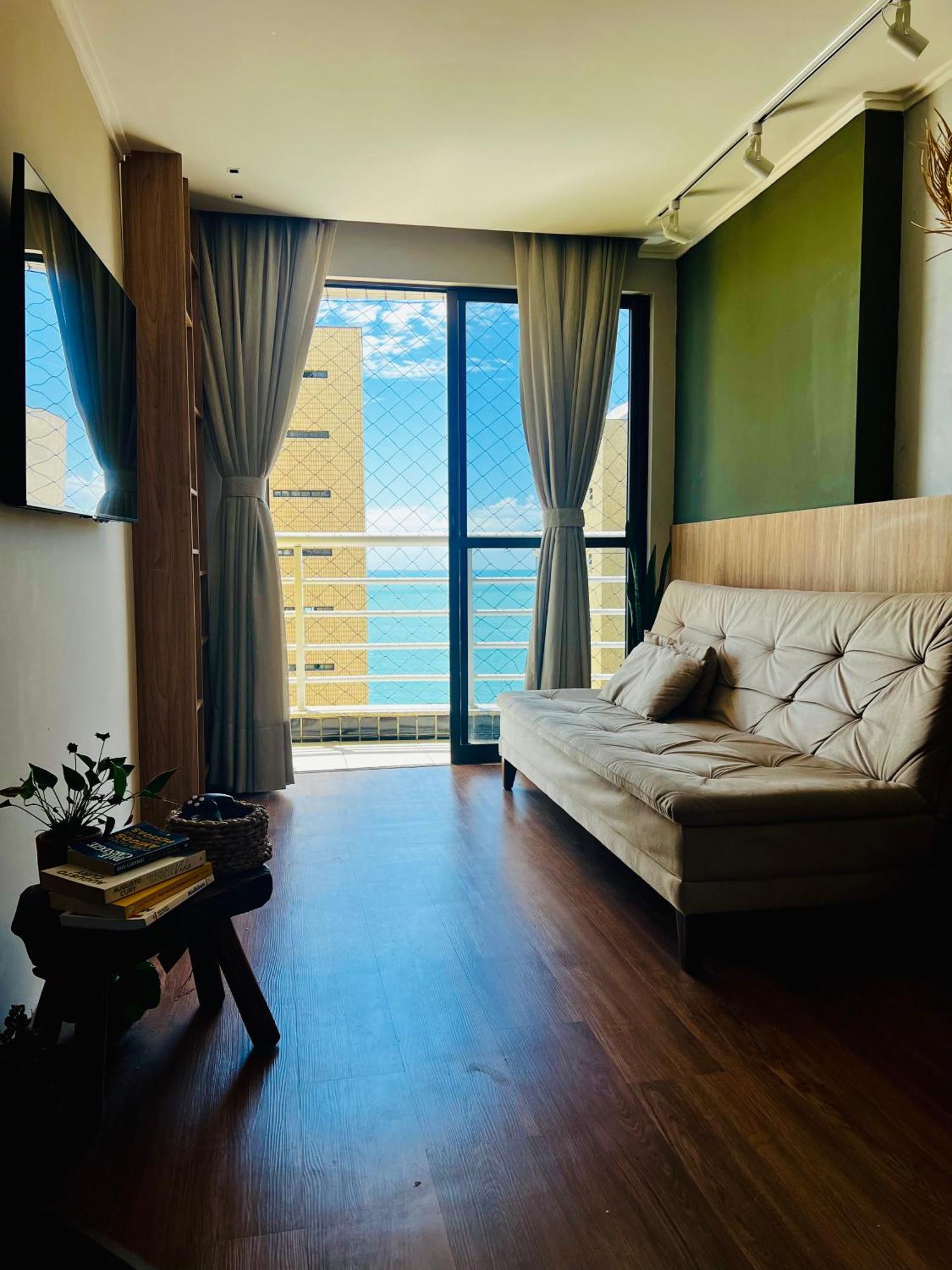 Flat Praia De Iracema Vista Mar ฟอร์ตาเลซา ภายนอก รูปภาพ