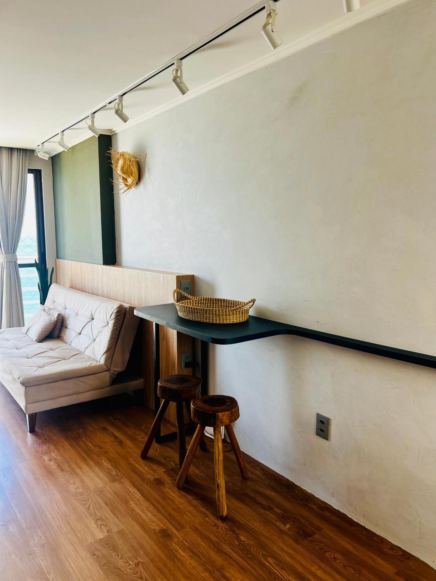 Flat Praia De Iracema Vista Mar ฟอร์ตาเลซา ภายนอก รูปภาพ